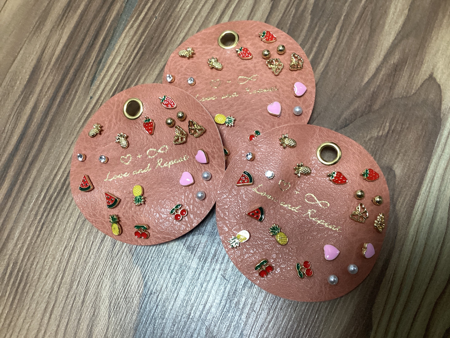 Minimalist Fruit Earring Set