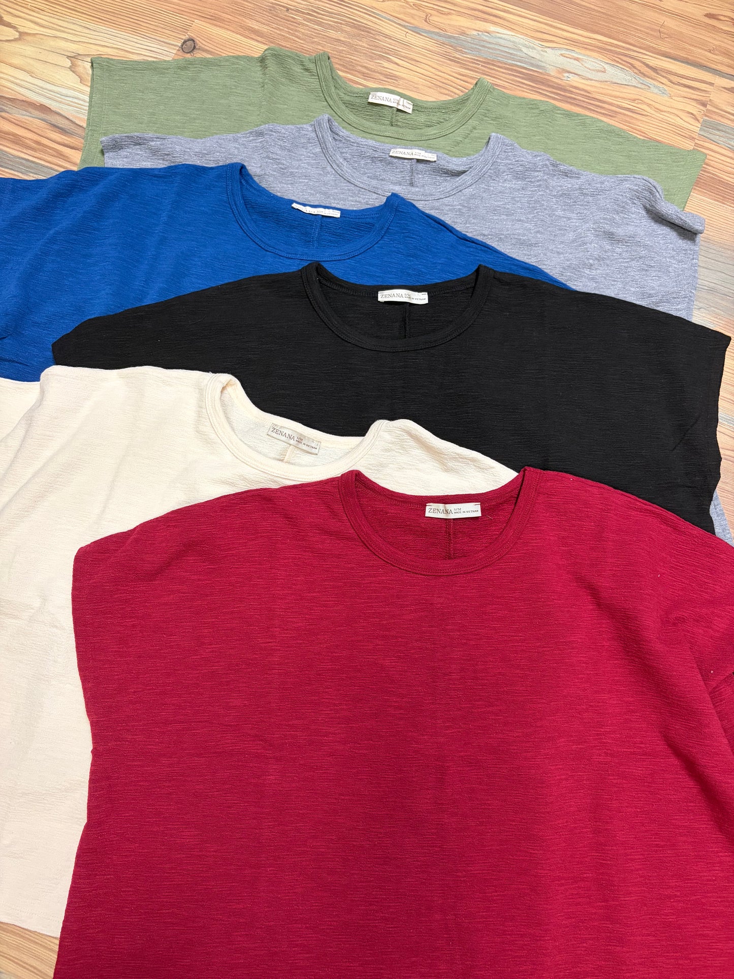 Black Cotton Slub
