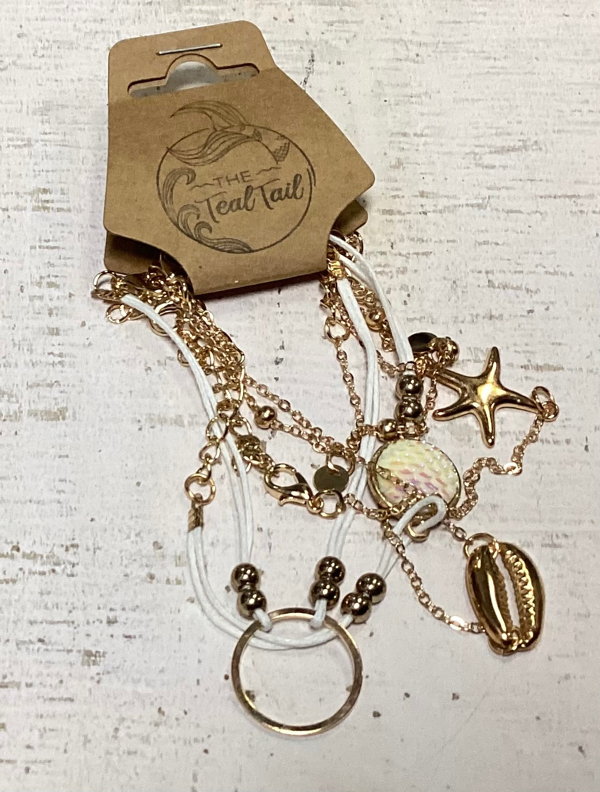 Gold Sea Bracelet Set