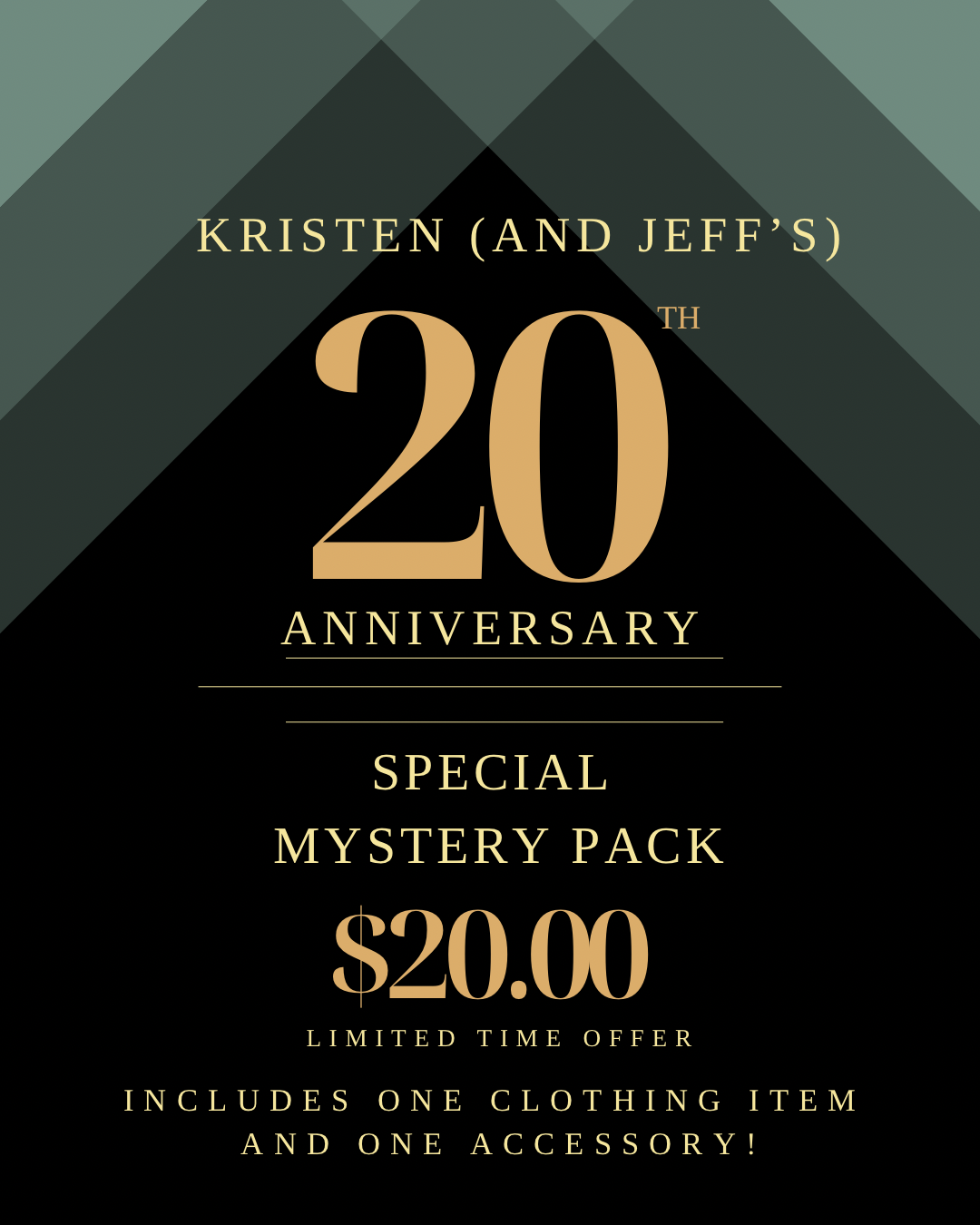 20th Anniversary Mystery Pack-Limited Edition
