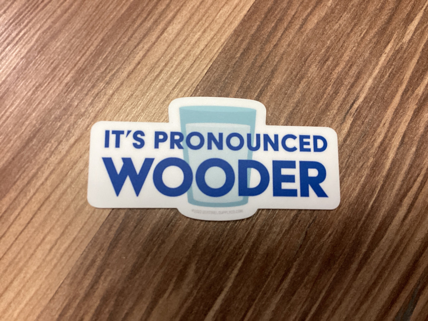 Wooder Sticker