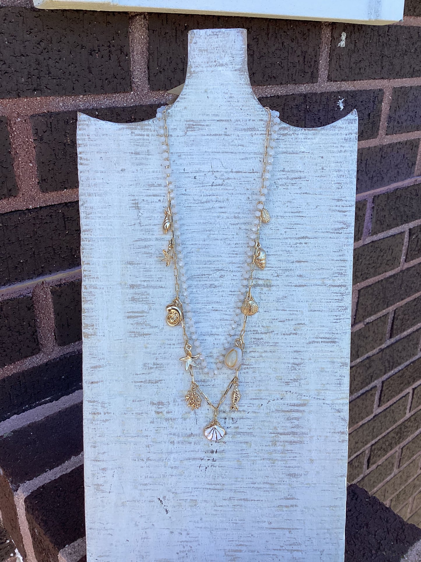 Double Sea Necklace