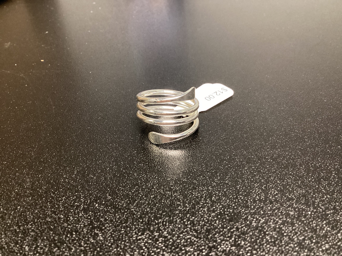 Silver Paddle Ring