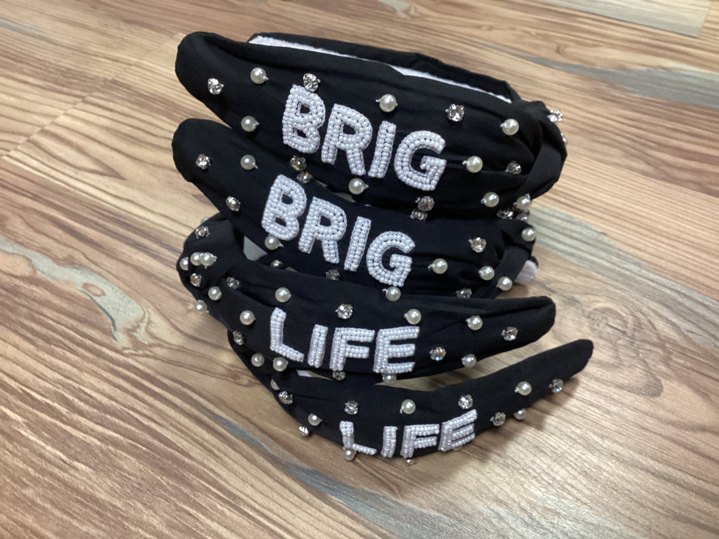 Custom Brig Life Top Knot Headband