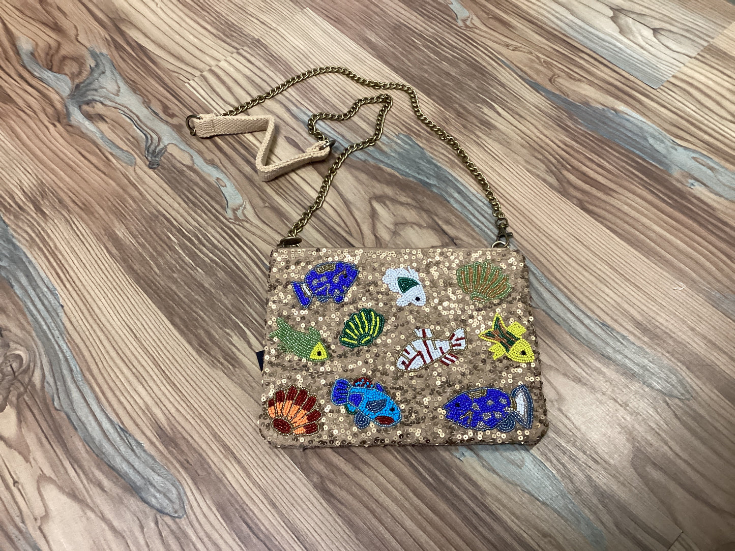Neutral Sea Life Crossbody