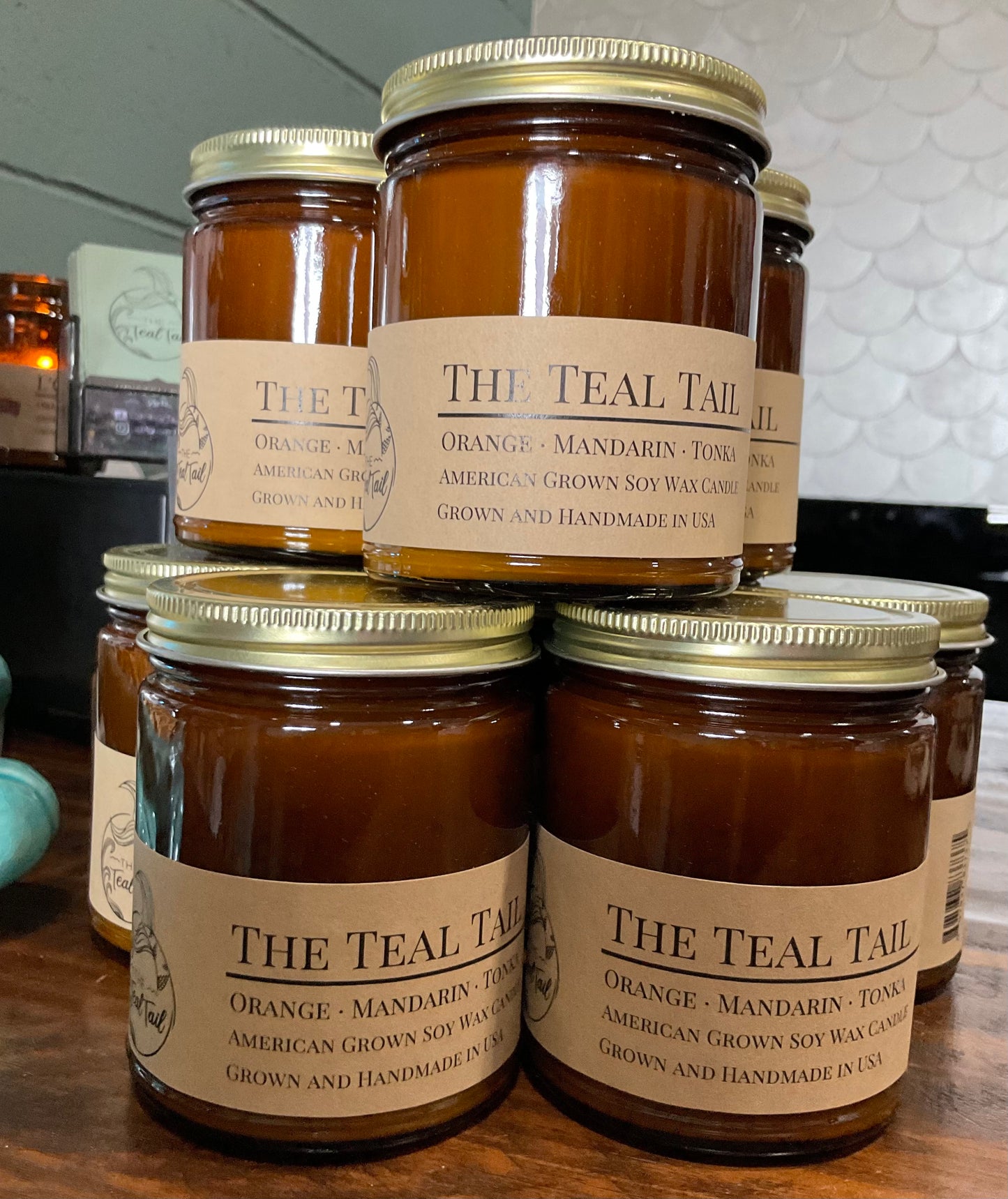 Teal Tail Boutique Candle