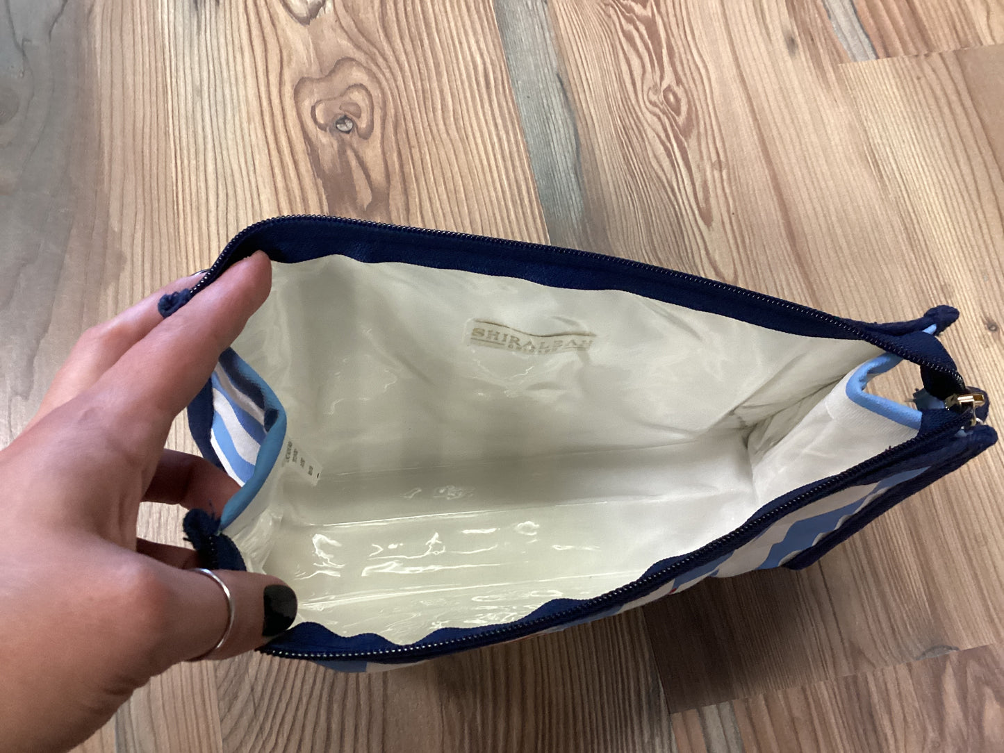 Crab Striped Pouch