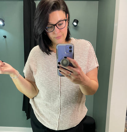 Mocha Knit Shirt