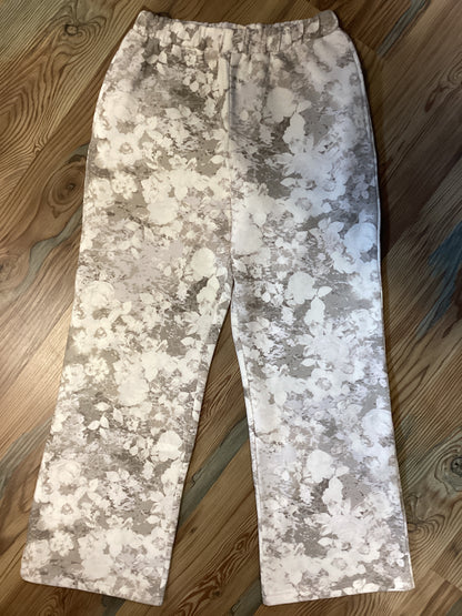 Muted Floral Sweat Pants