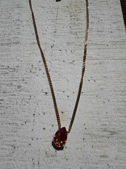 Tova Lumi Candy Crush Rose Peach Necklace