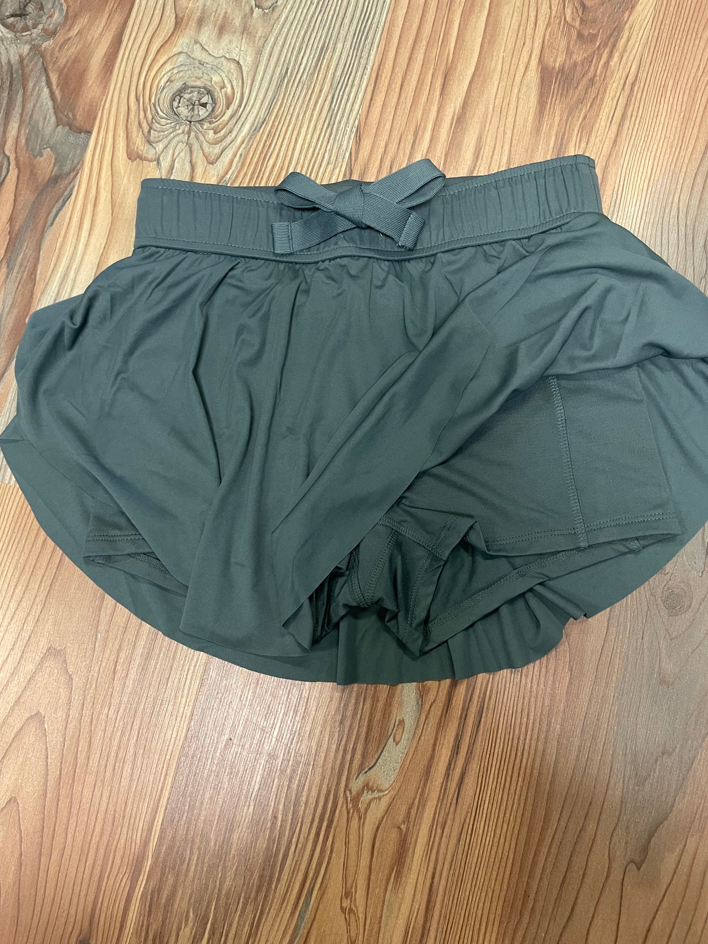 Ash Jade Ruffle Skort