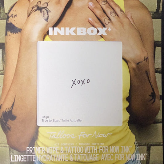 Ink Box Temporary Tattoo XOXO