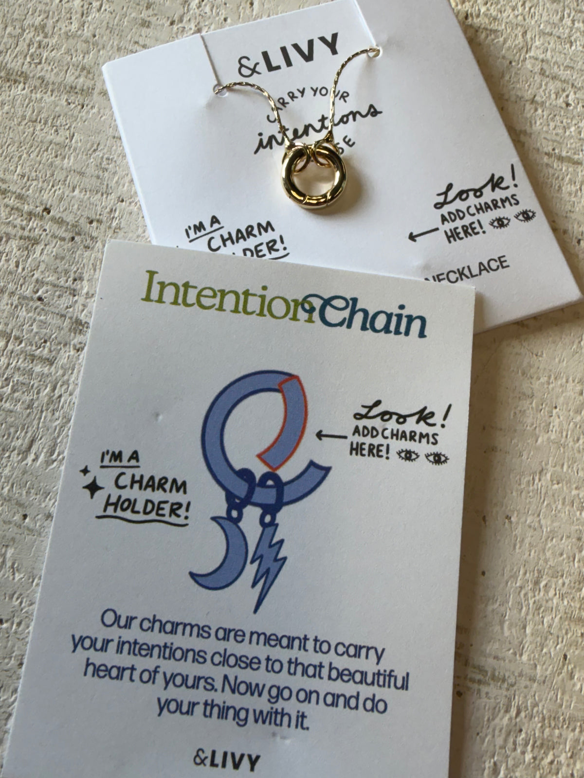 Expandable Charm Necklace