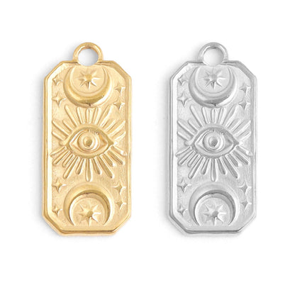 Evil Eye Plate Charm