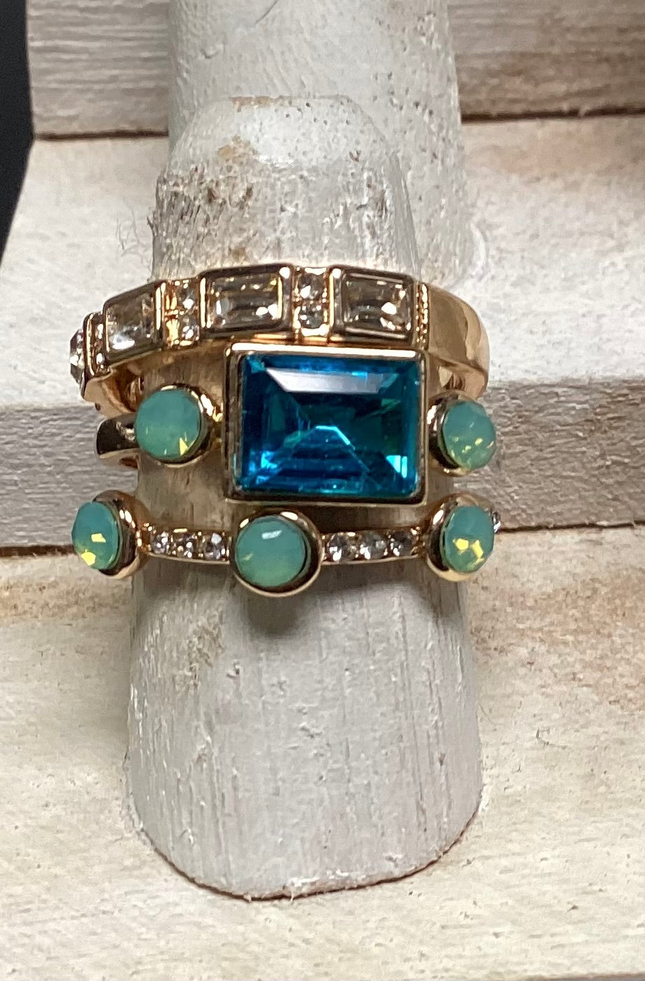 Water Droplet Ring Set