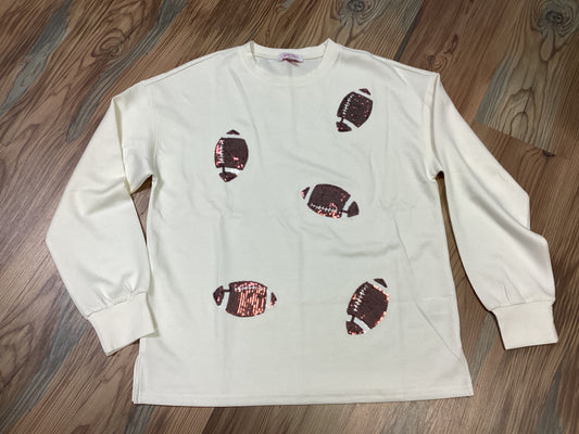 Sequin Football Shirt