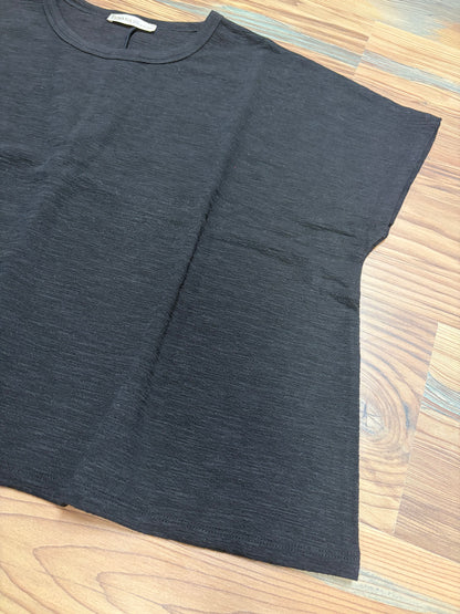 Black Cotton Slub