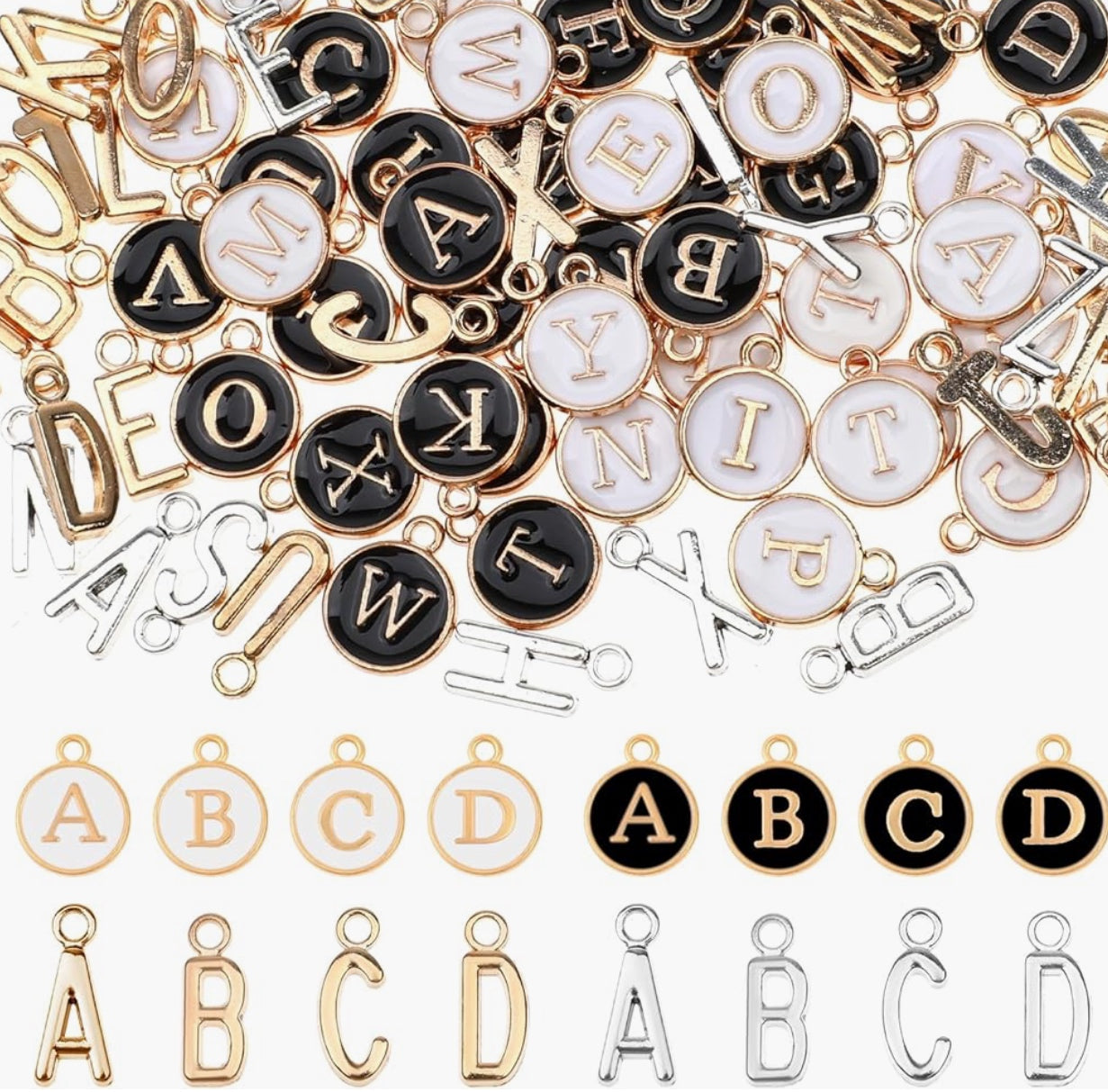Novelty Alphabet Gold