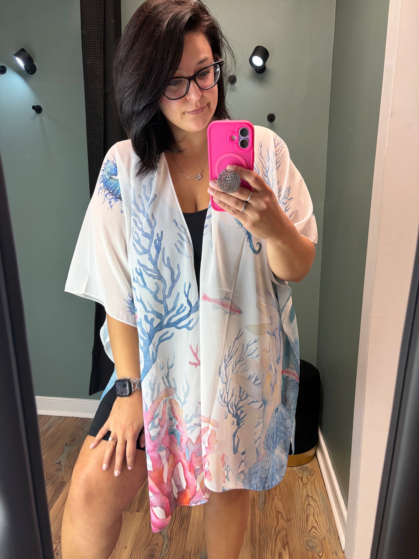 Under The Sea One Size Kimono