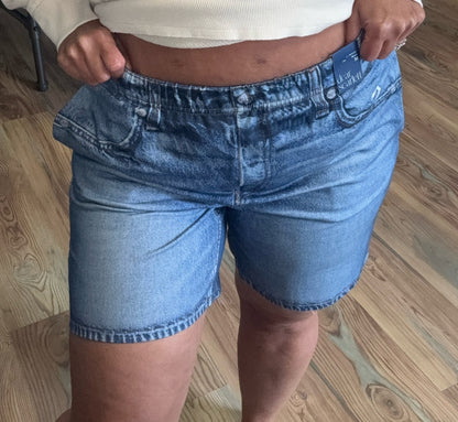Zenim Dark Pull On Shorts