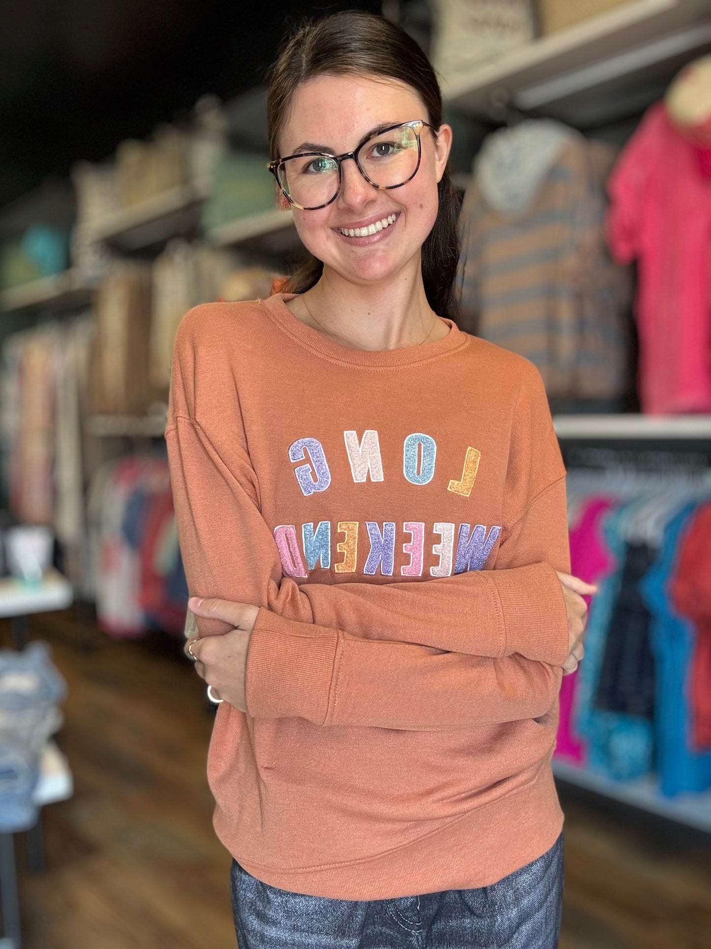 Long Weekend Crewneck