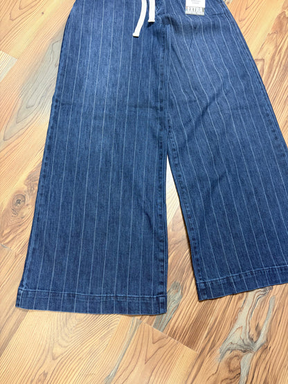 Risen Stripe Wide Leg Elastic Waist