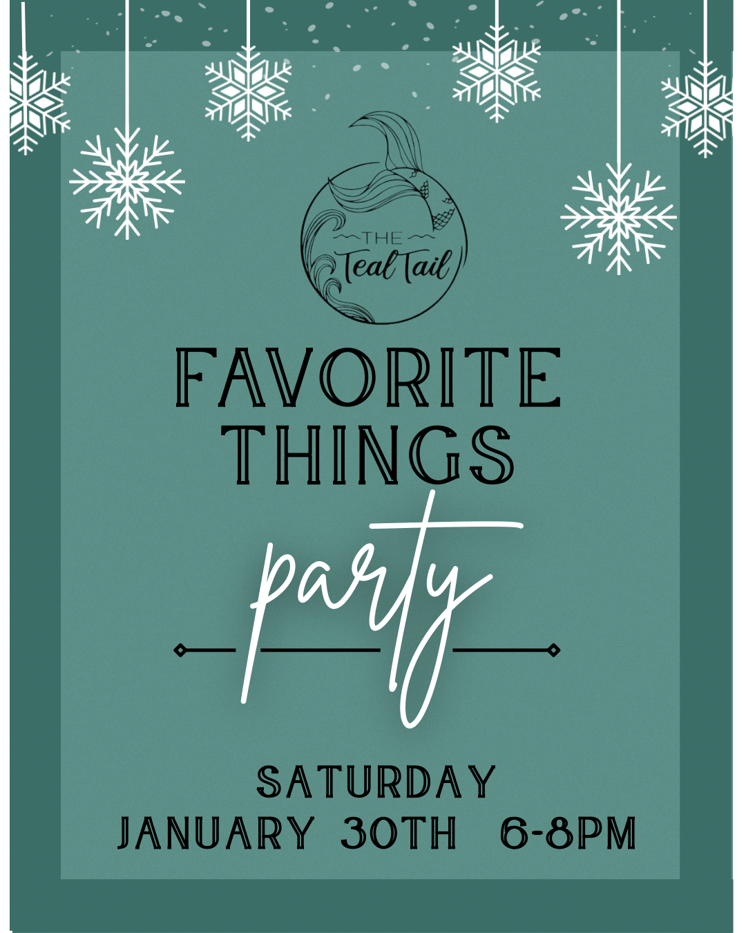 January: Favorite Things Party