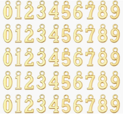 Novelty Number Charms