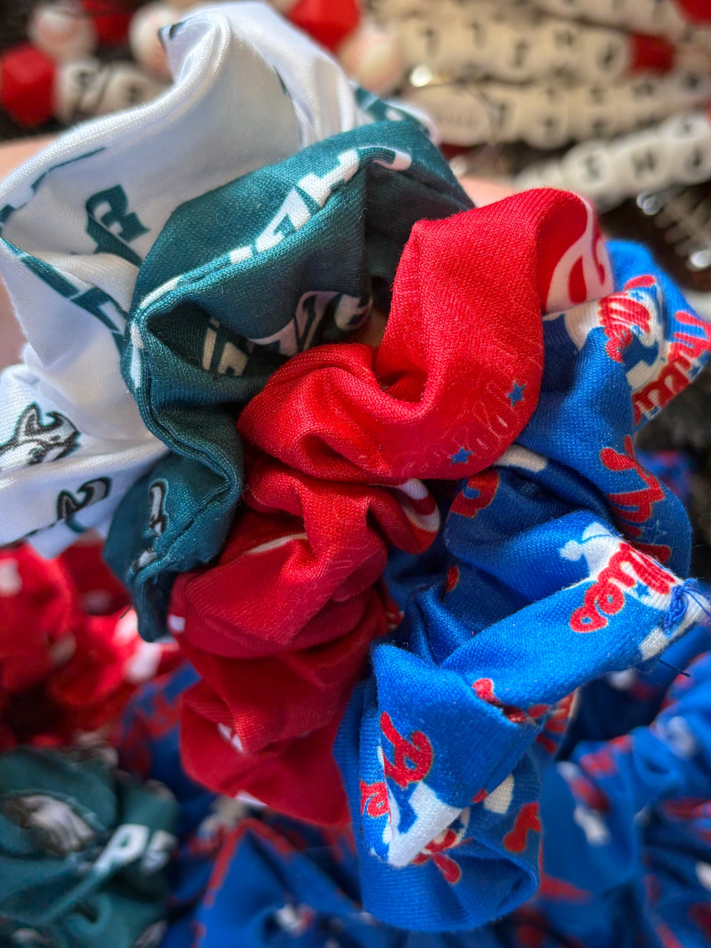 Sports Team Scrunchies