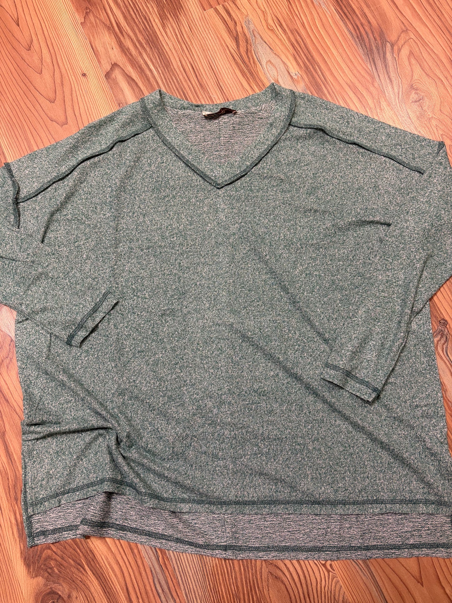 Hunter Green Softy Hacci Long Sleeve