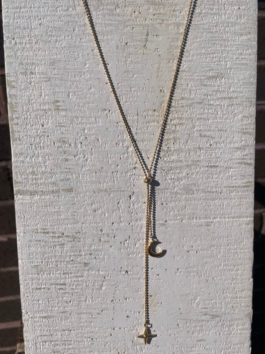 18k Gold Plated Celestial Necklace