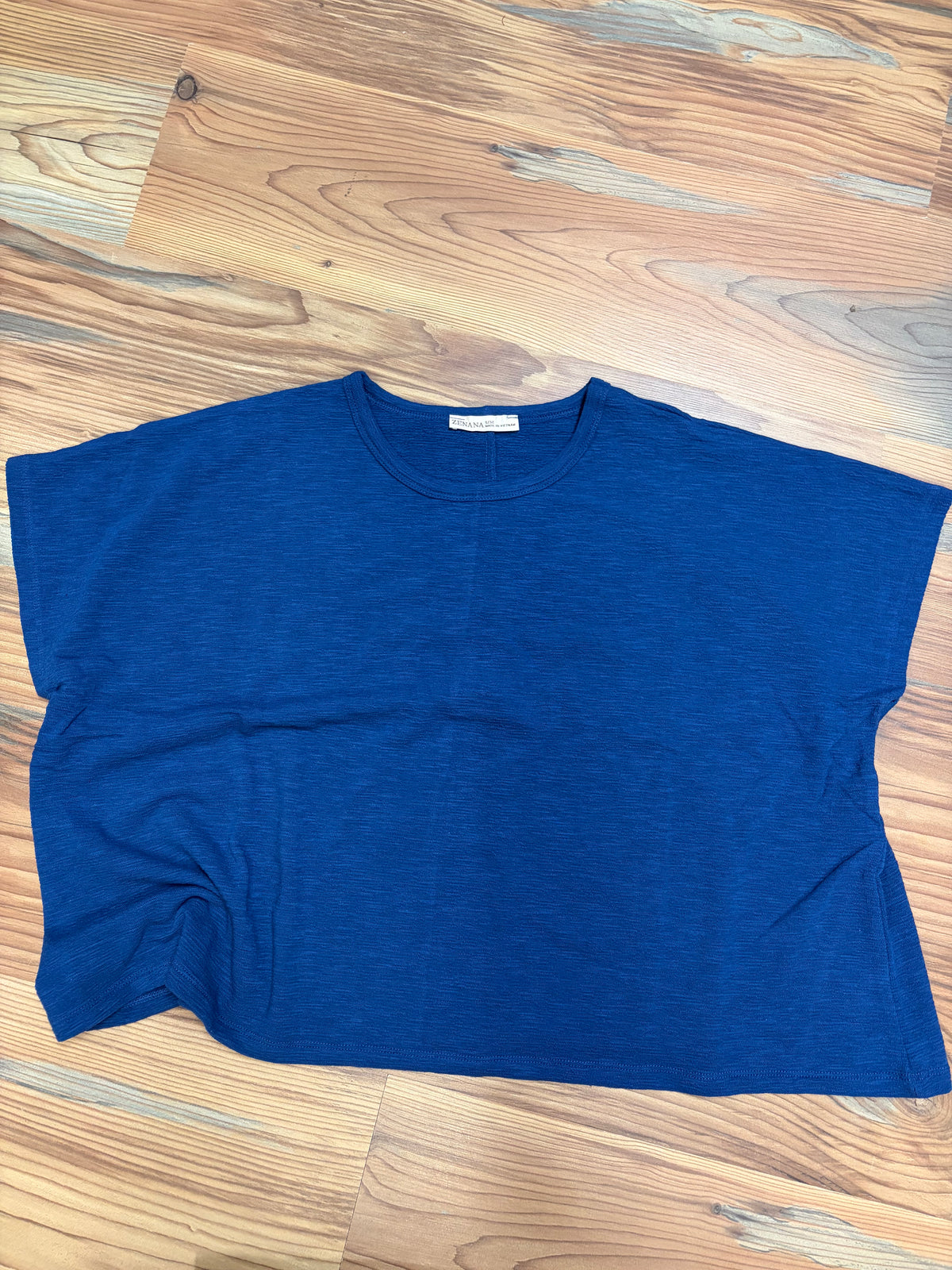Navy Cotton Slub