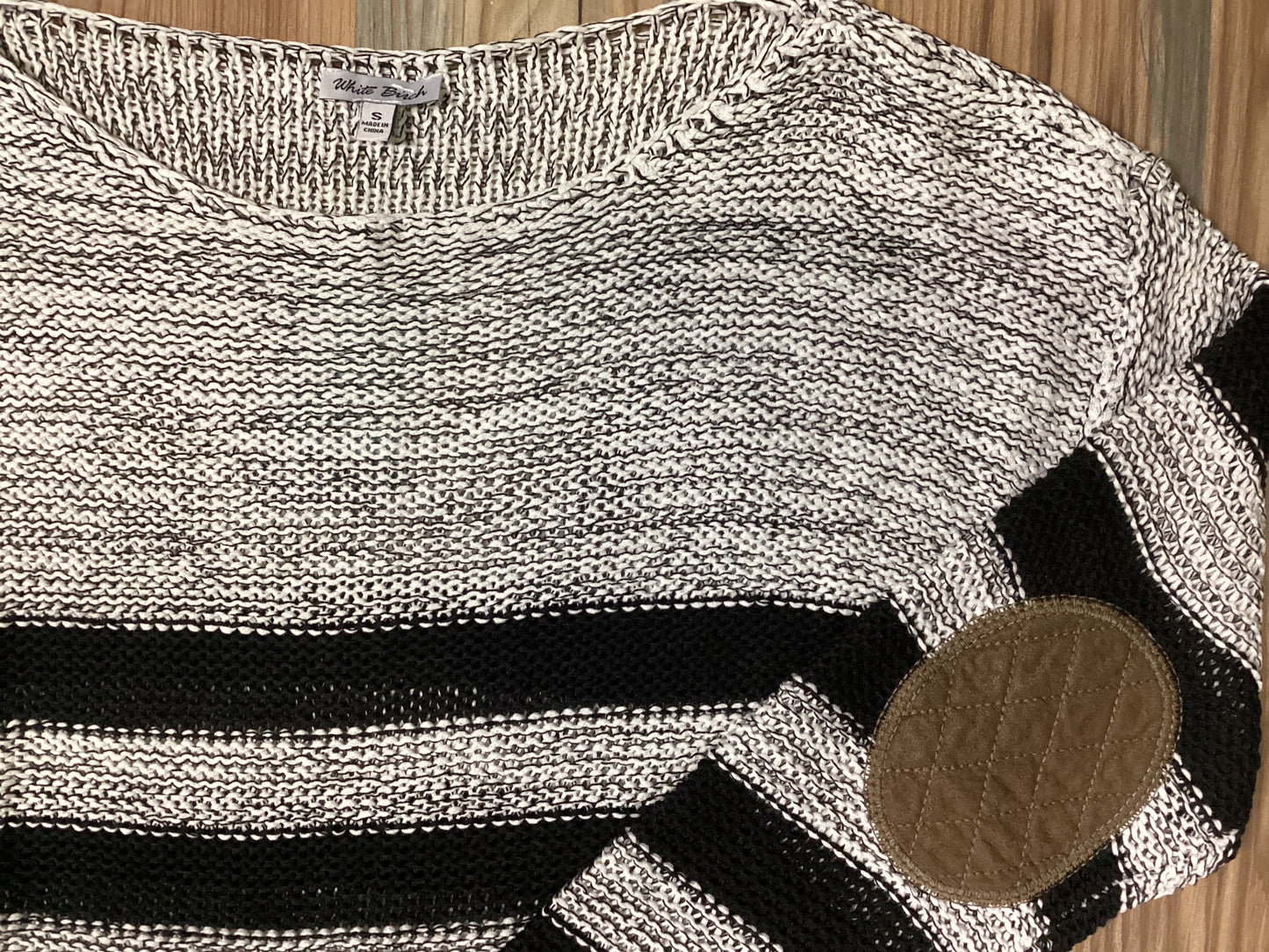 Oversized Grey Black Knit