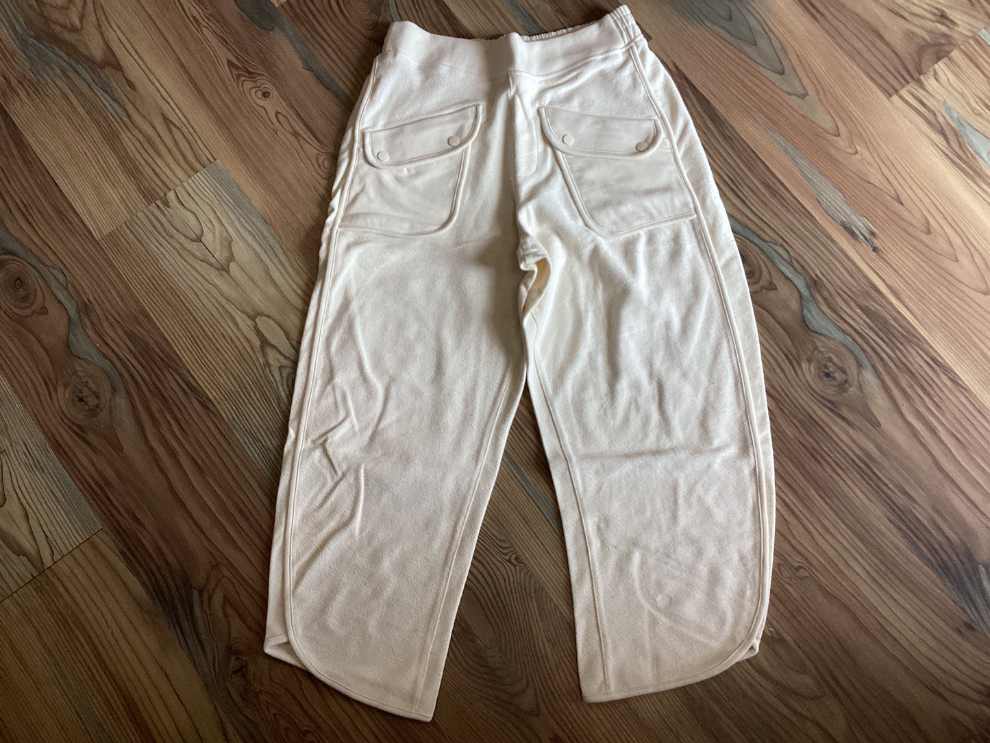 Ivory Terry Pocket Ankle Pants