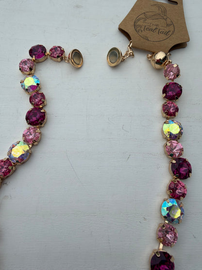 Berry Tonal Magnetic Necklace