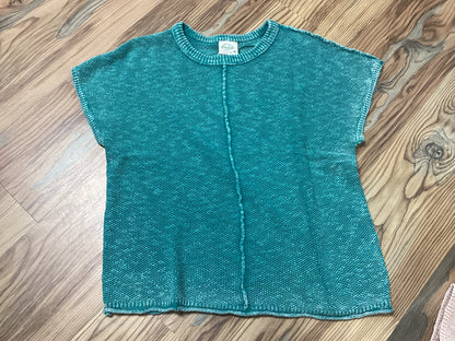 Teal Knit  Shirt