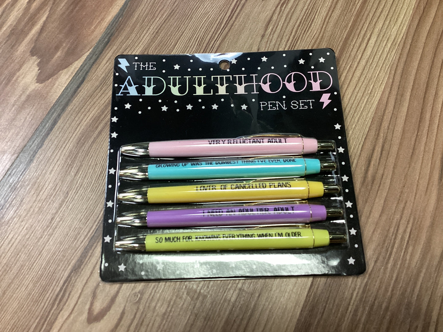 Adulthood Pen Set