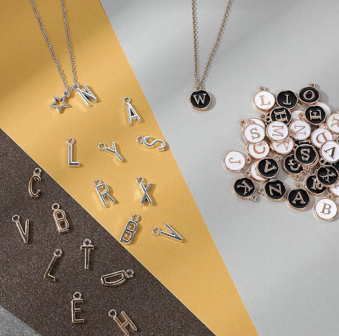 Novelty Alphabet Gold