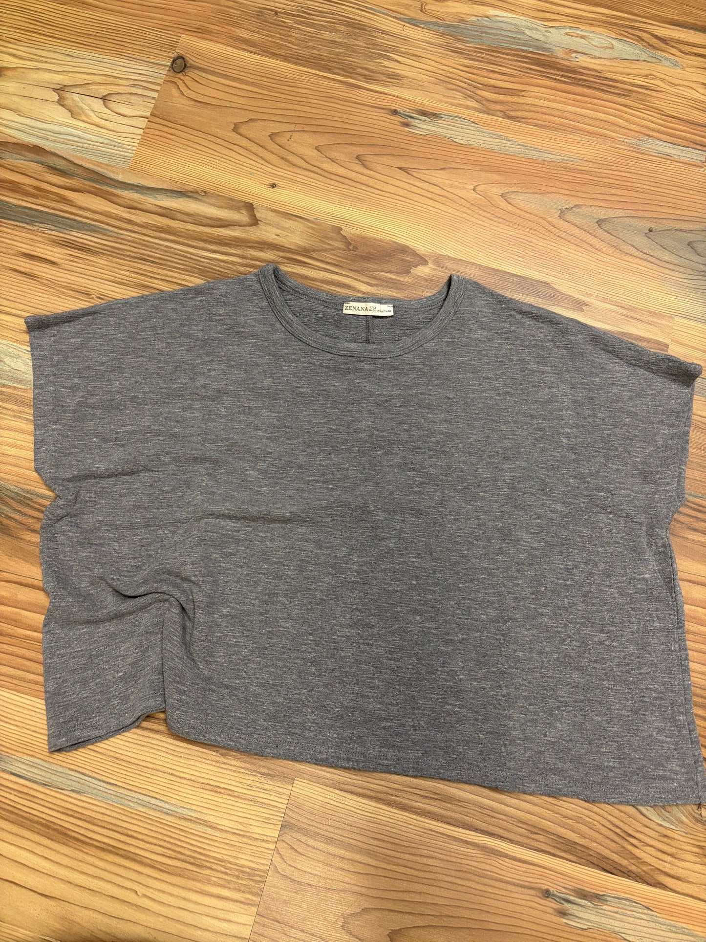 Charcoal Cotton Slub