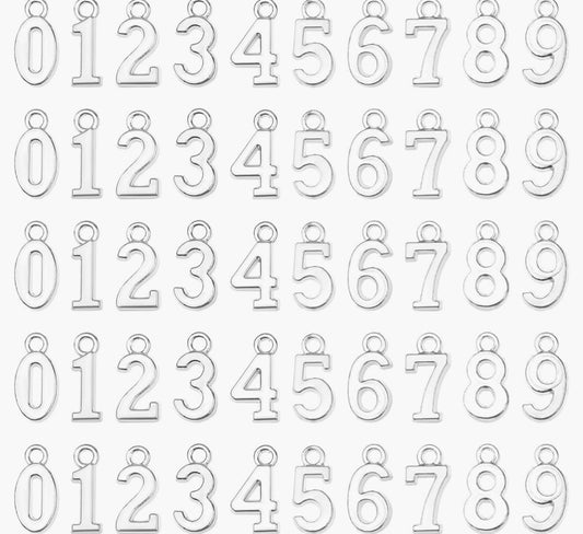 Novelty Number Charms