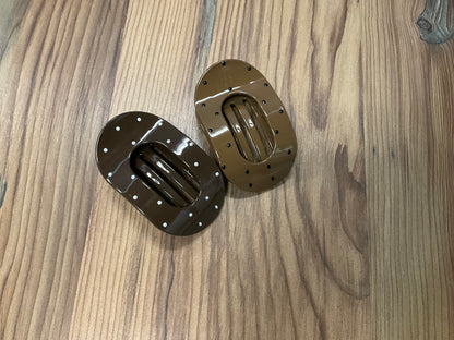Slide Polka Dot Hair Clip