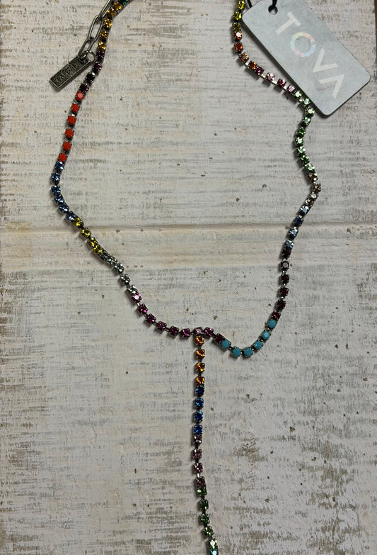 Tova Kassandra Necklace Multi Antique Silver
