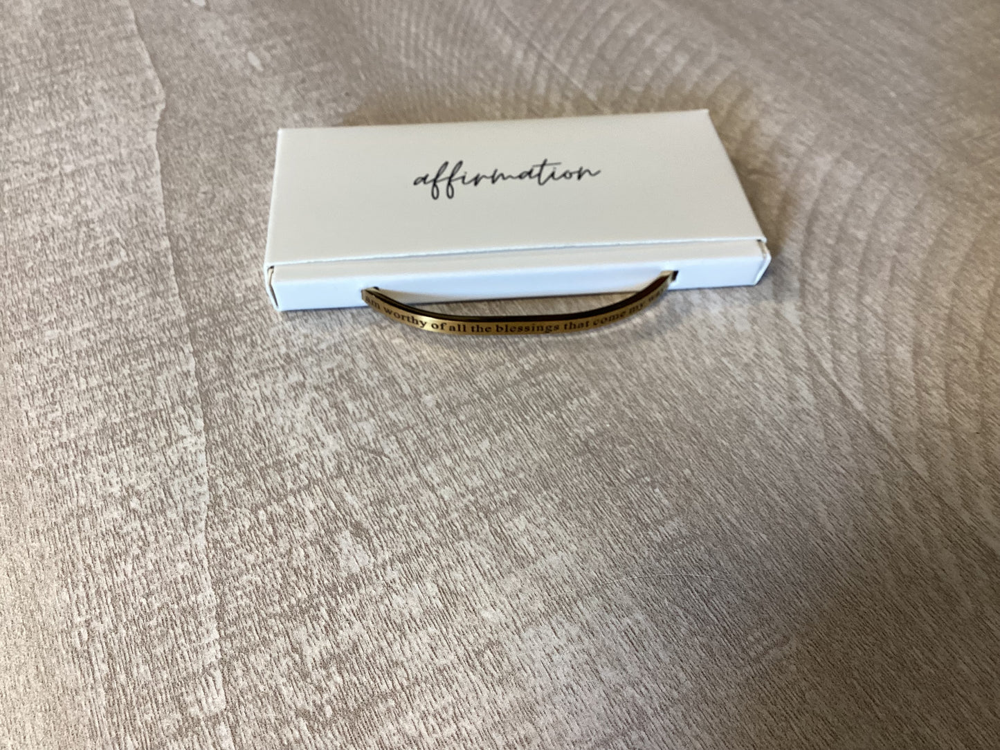 Affirmation Cuffs