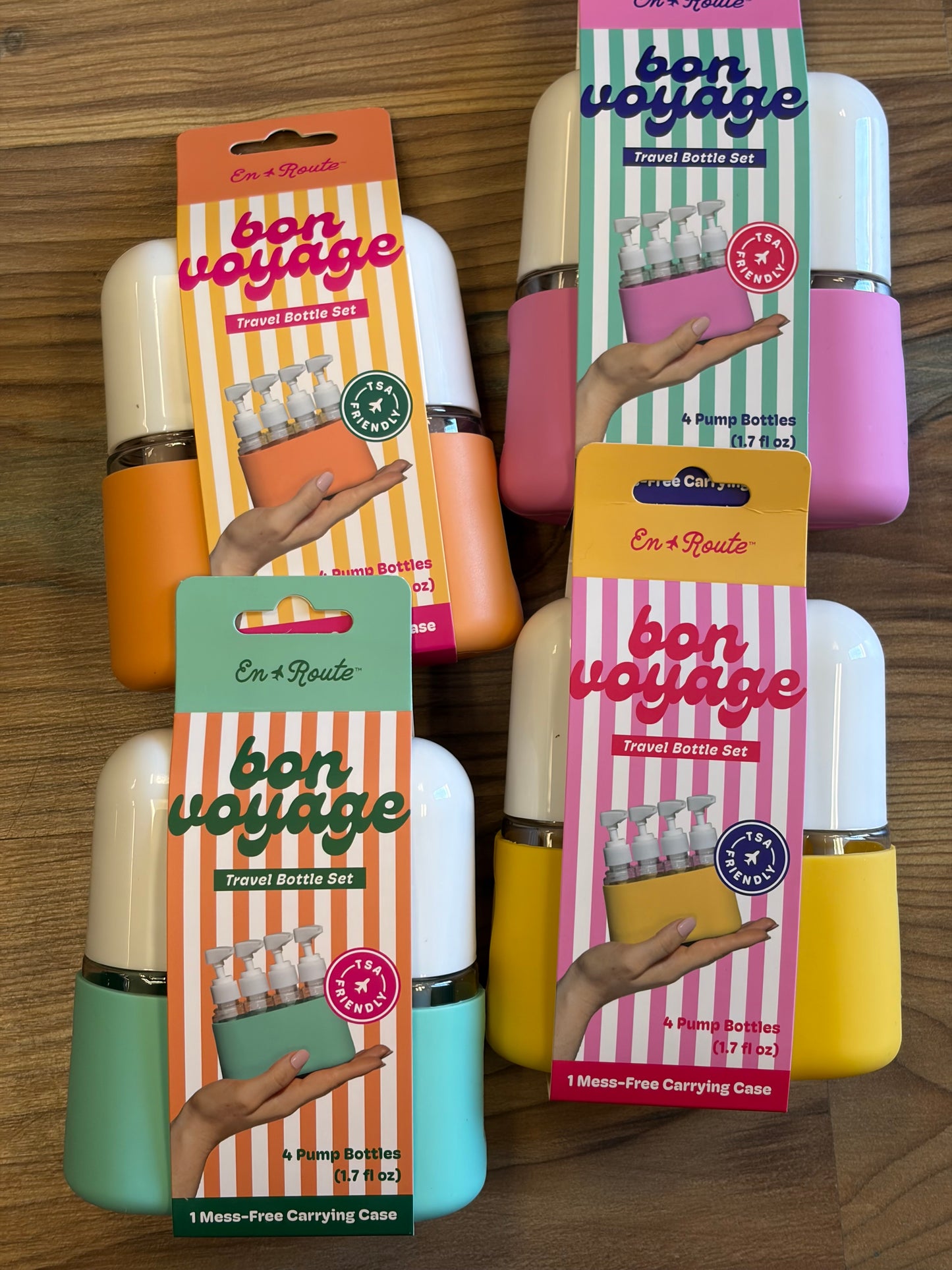 Bon Voyage Travel Bottles