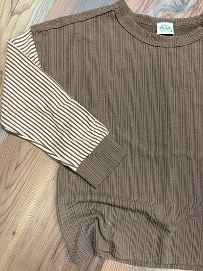 Mocha Cable Softy Long Sleeve
