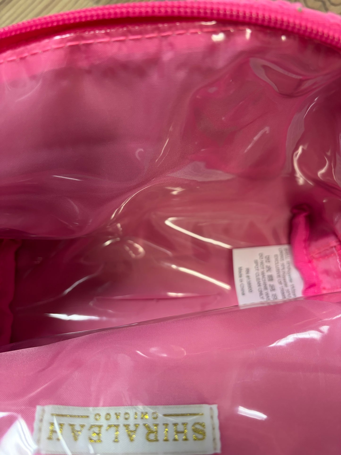 Hot Pink Seashell Pouch