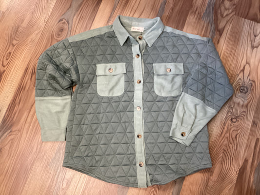 Sage Quilted Jacket