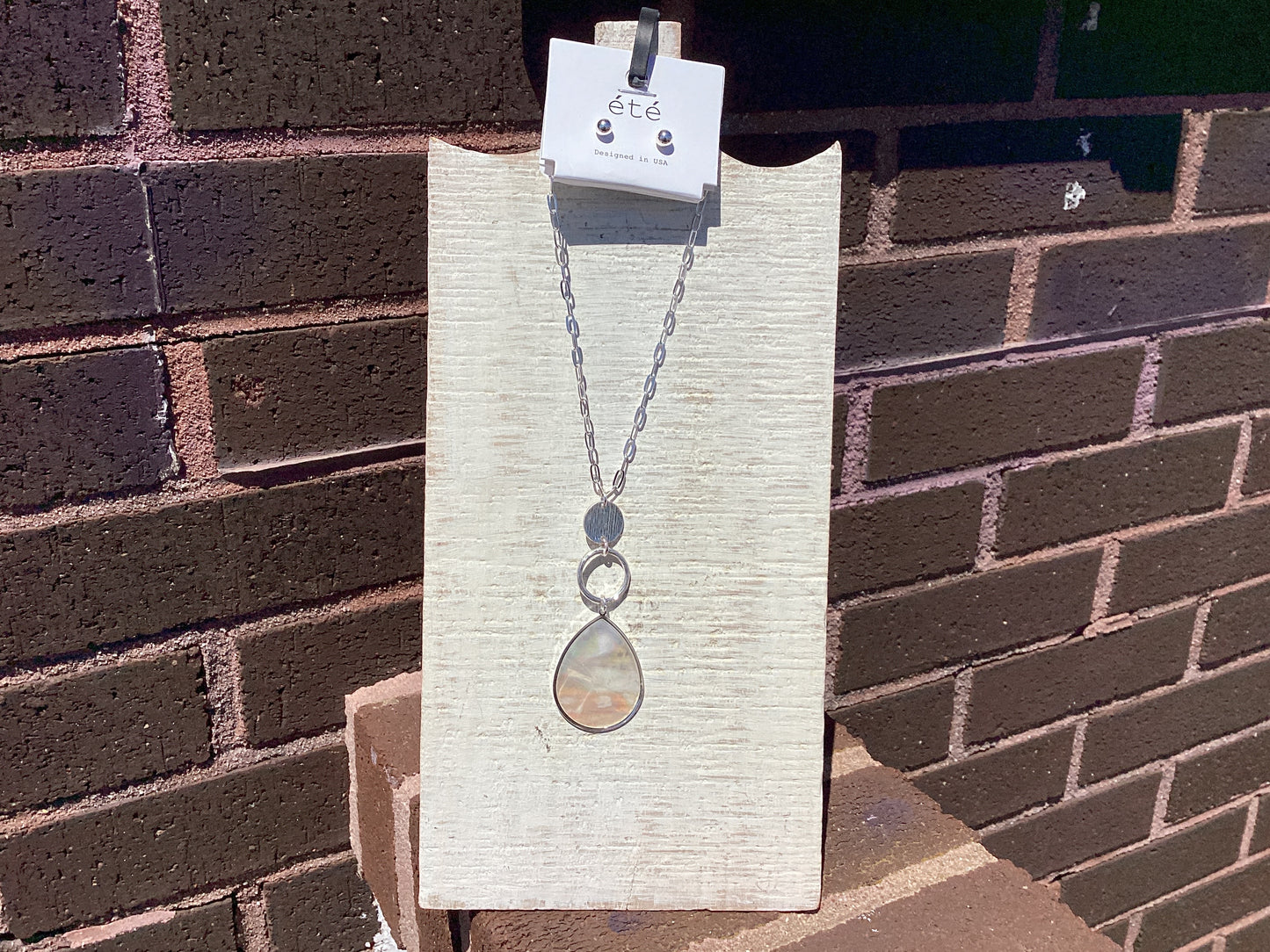 Pearl Tear Drop Set