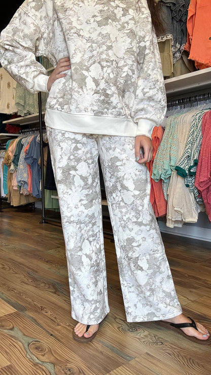 Muted Floral Sweatshirt