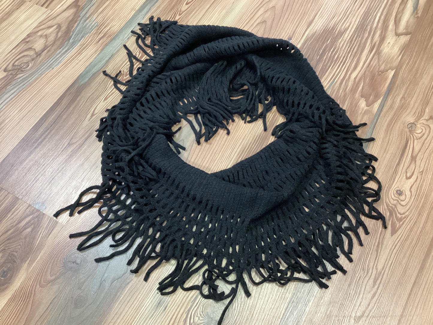 Black Infinity Scarf